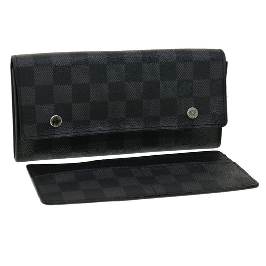 LOUIS VUITTON Damier Graphite Portefeuille long Modulable N63084 LV 31040
