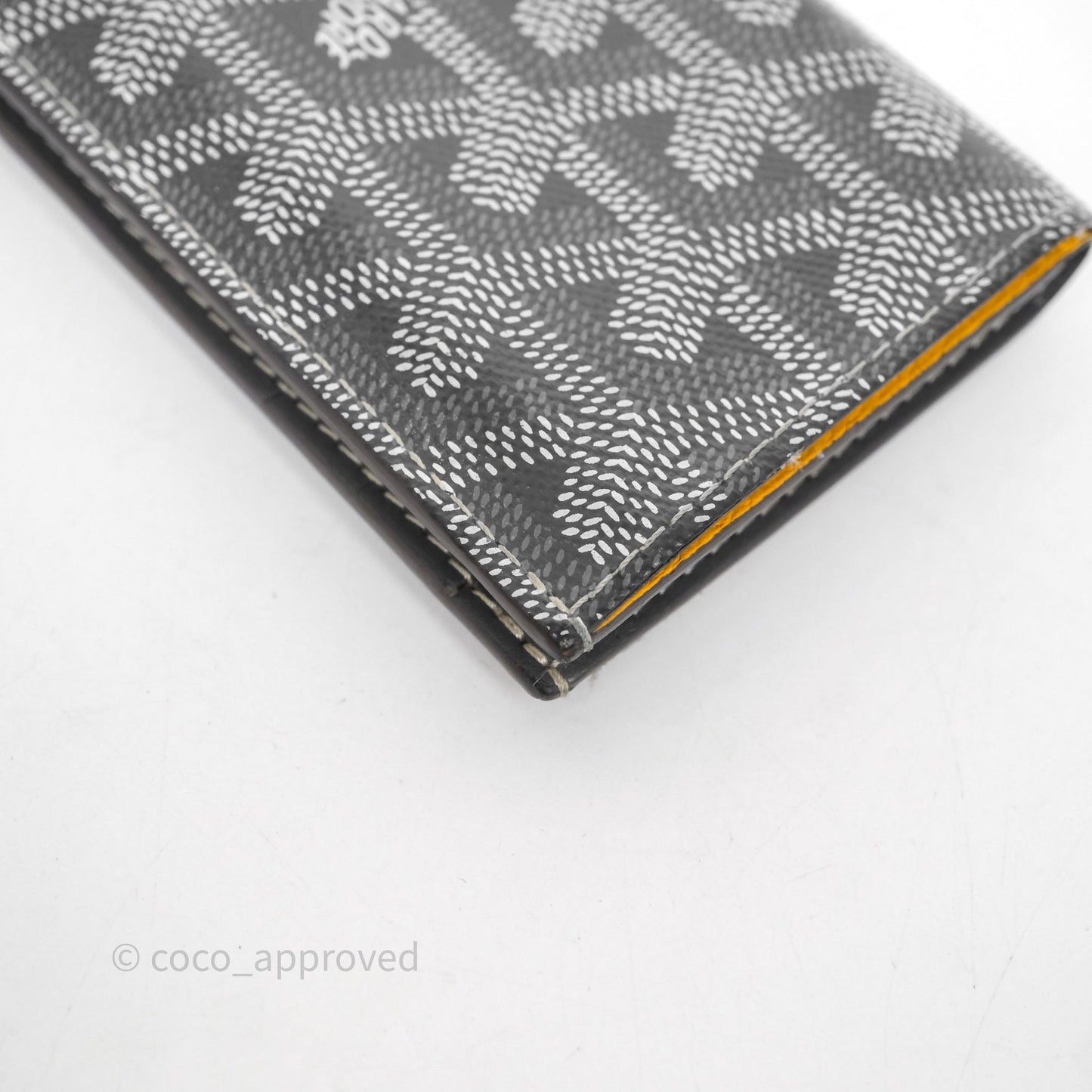 Goyard Saint Pierre Card Wallet Grey Goyardine