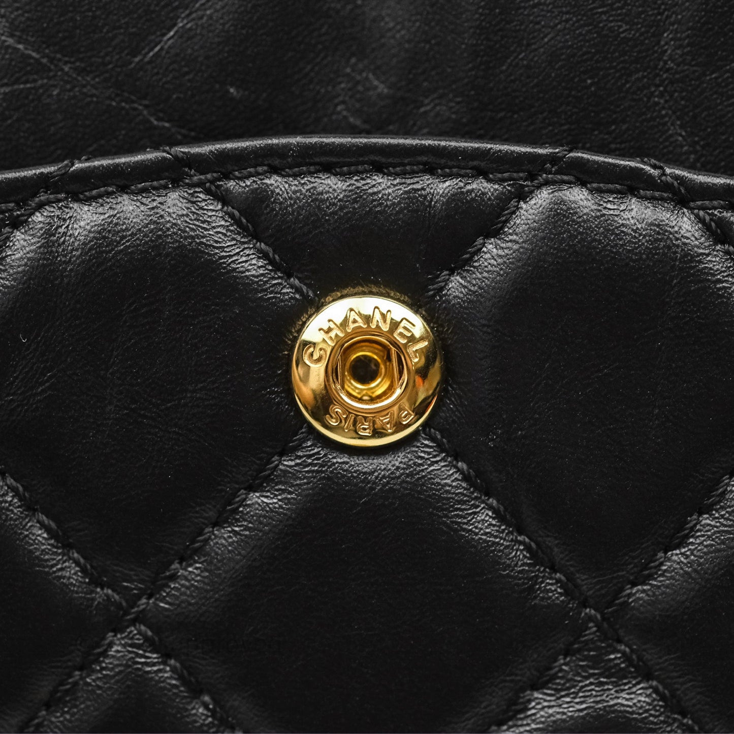 Chanel Quilted Reissue 226 Aged Calfskin Black Gold Hardware