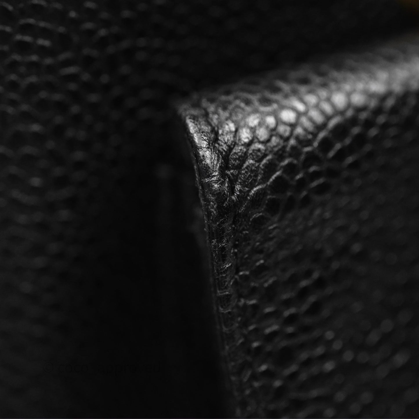 Chanel Vintage Tote Black 24K Gold Hardware