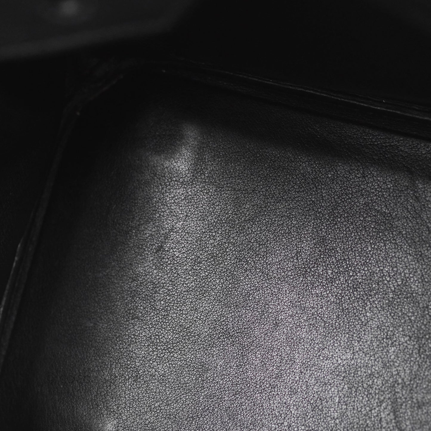 Hermès Birkin 30 Noir 89 Evergrain Palladium Hardware