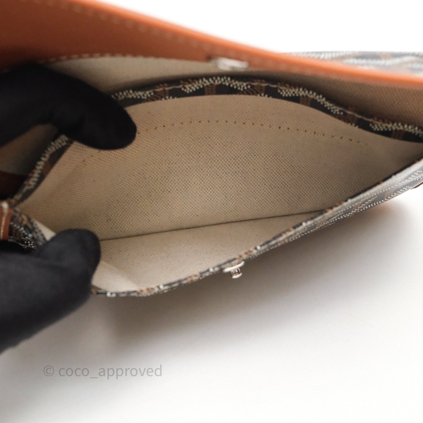 Goyard Bohème Hobo Bag Black & Tan