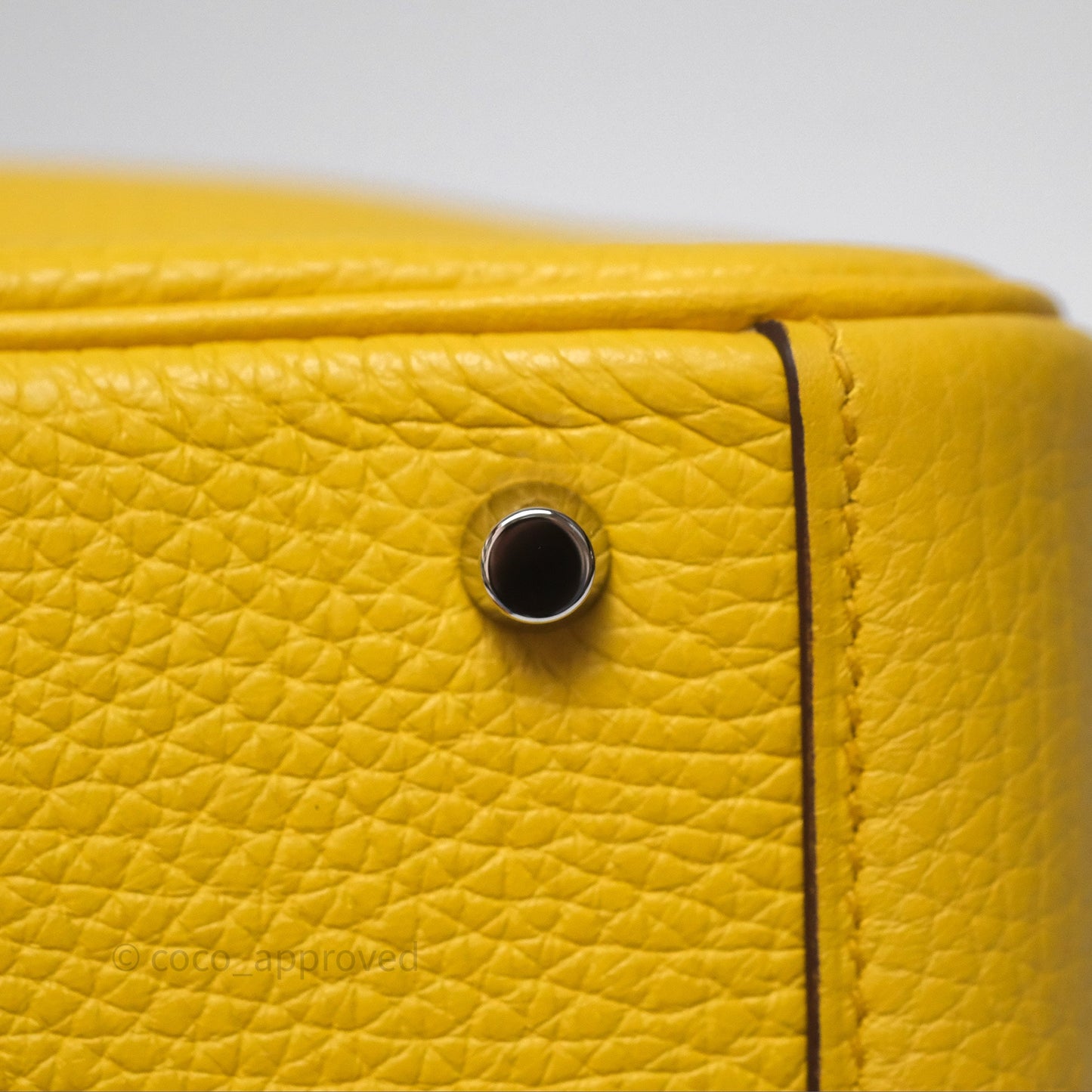 Hermès Mini Lindy 20 Sun B4 Clemence Palladium Hardware