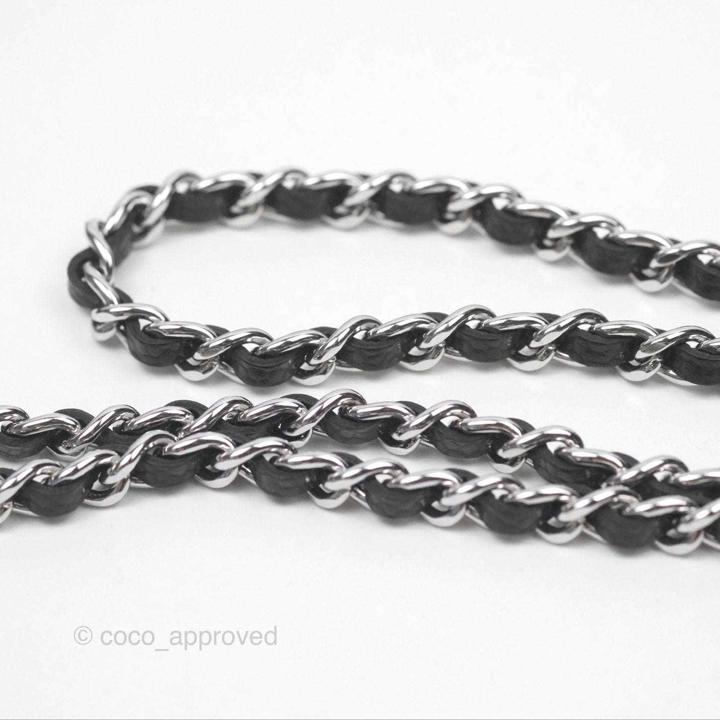 Chanel Quilted Classic WOC Black Caviar Silver Hardware