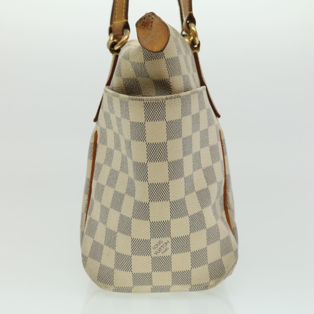 LOUIS VUITTON Damier Azur Totally PM Tote Bag N41280 LV 31236