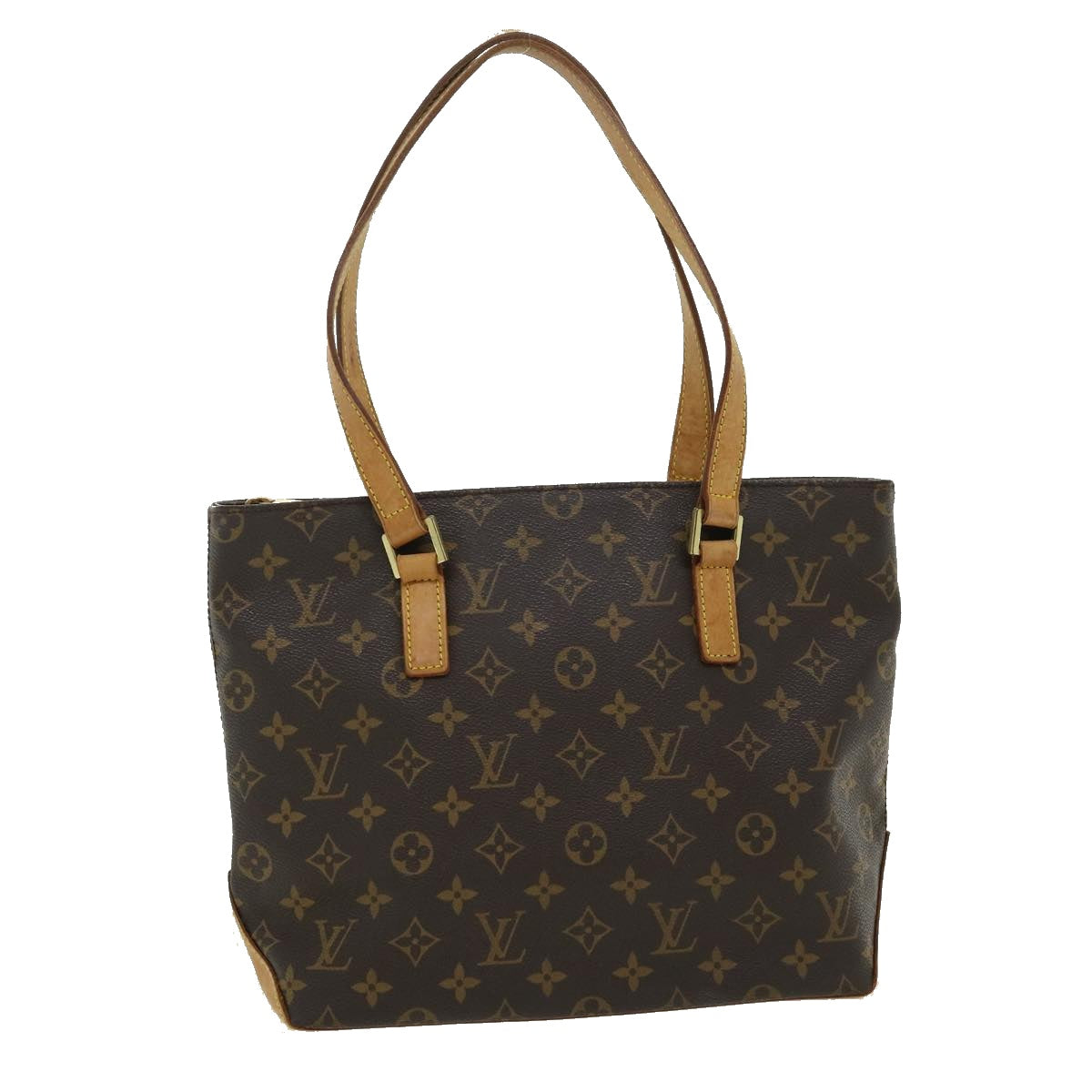 LOUIS VUITTON Monogram Cabas Piano Tote Bag M51148 LV 31246