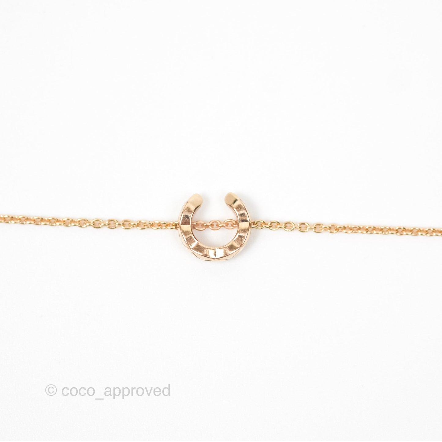 Chanel Coco Crush Bracelet 18K Beige Gold Hardware