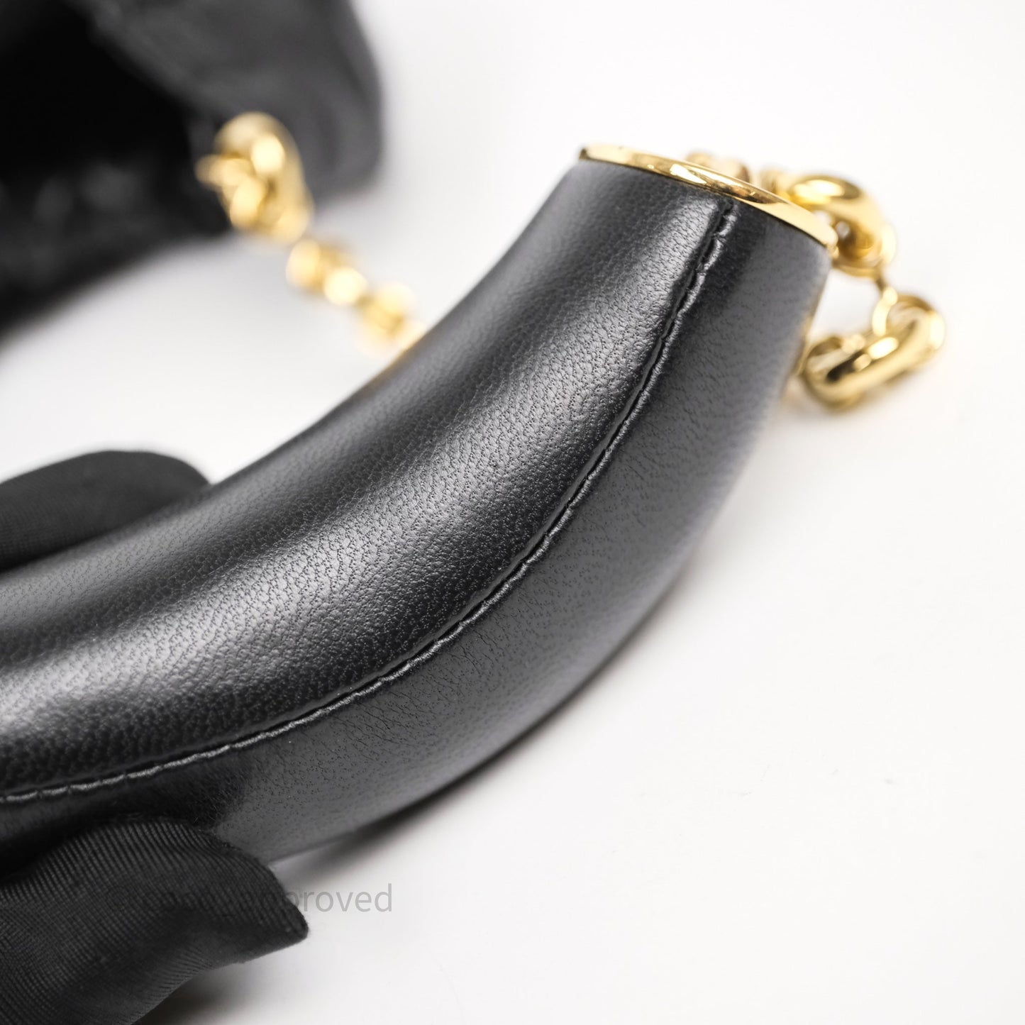 Loewe Small Squeeze Bag in Mellow Nappa Lambskin Black