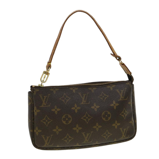 LOUIS VUITTON Monogram Pochette Accessoires Pouch M51980 LV 31334