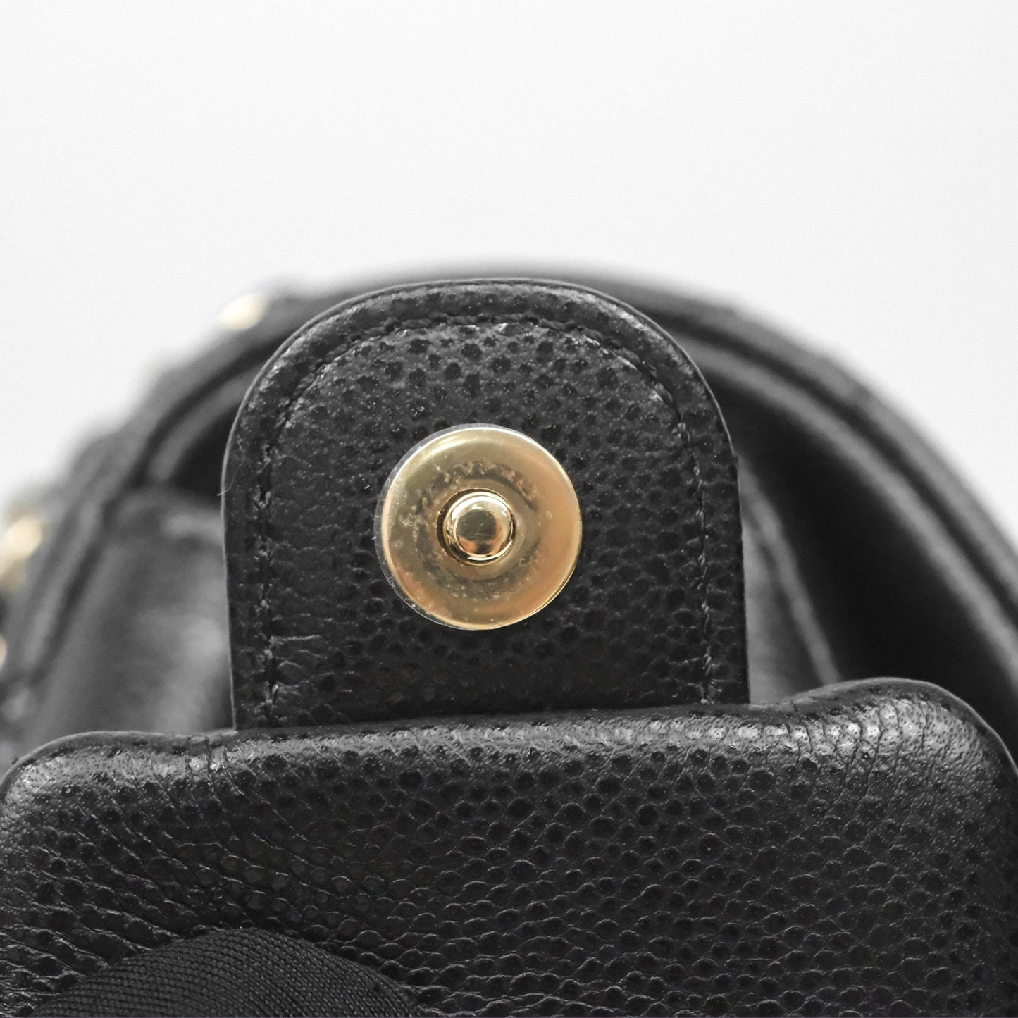 Chanel Small Duma Backpack Caviar Black Gold Hardware