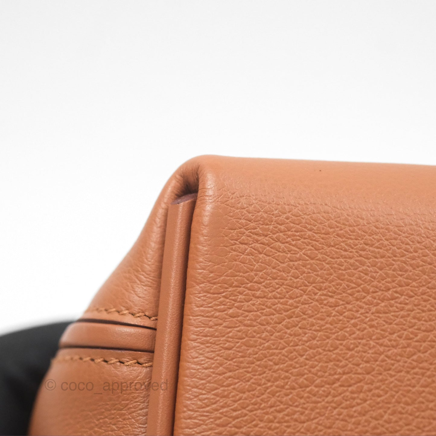 Hermès 24/24 21 Mini Gold 37 Evercolor/ Swift Palladium Hardware