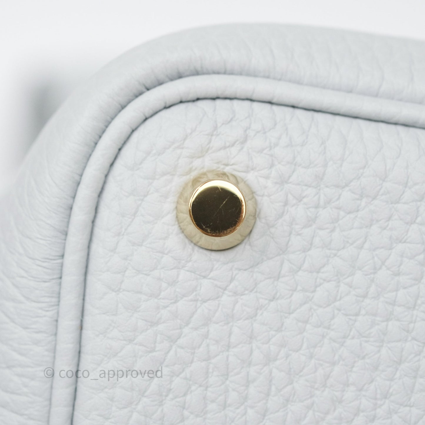 Hermès Picotin Lock 18 Bleu Pale 08 Clemence Gold Hardware