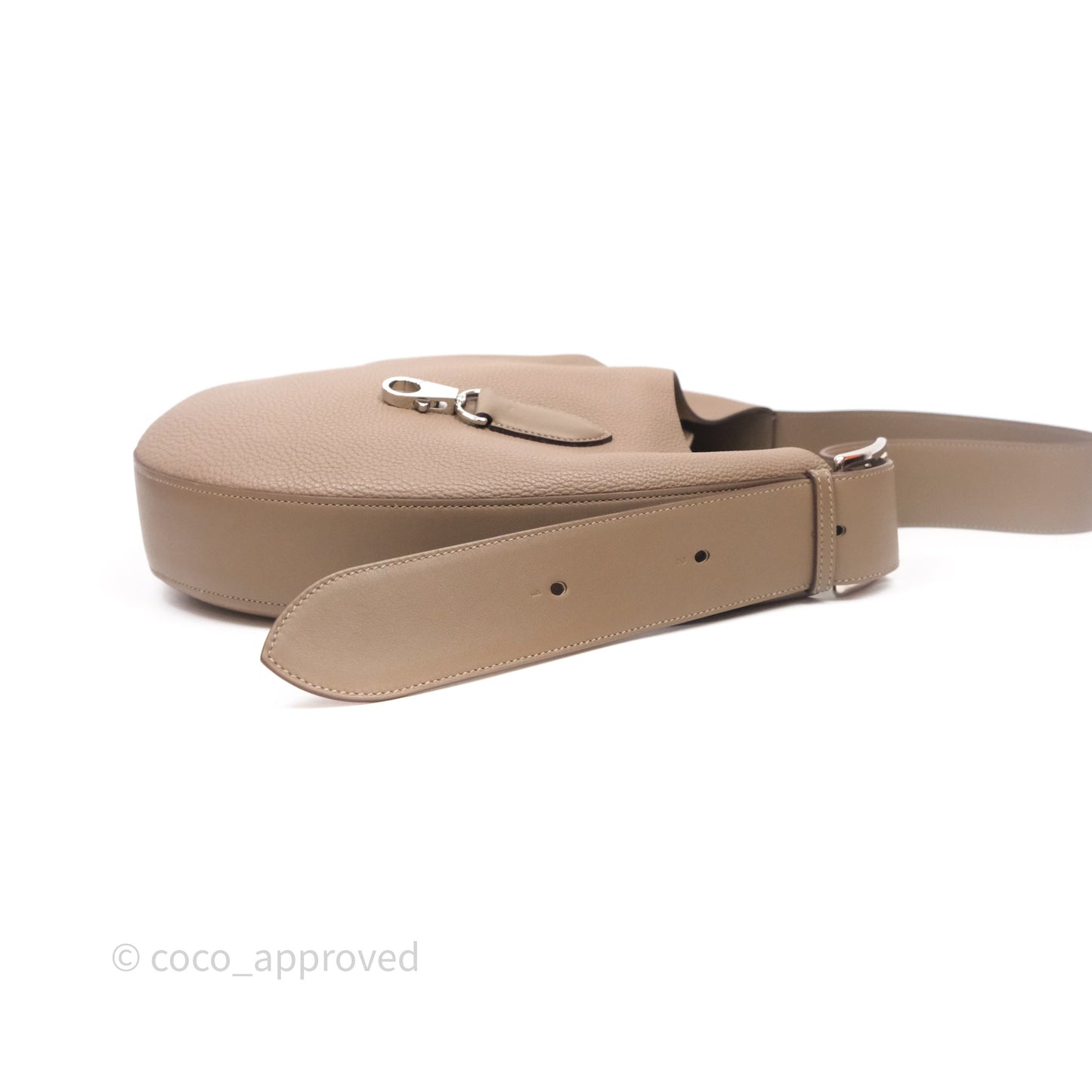 Hermes Arcon Bag Etoupe 18 Togo Palladium Hardware