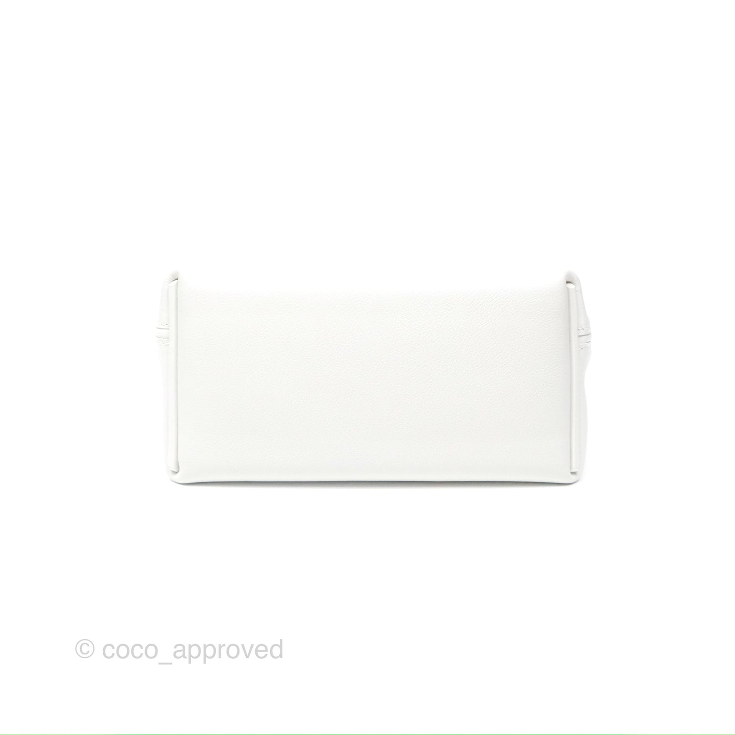 Hermès 24/24 21 Mini New White Evercolor/ Swift Gold Hardware