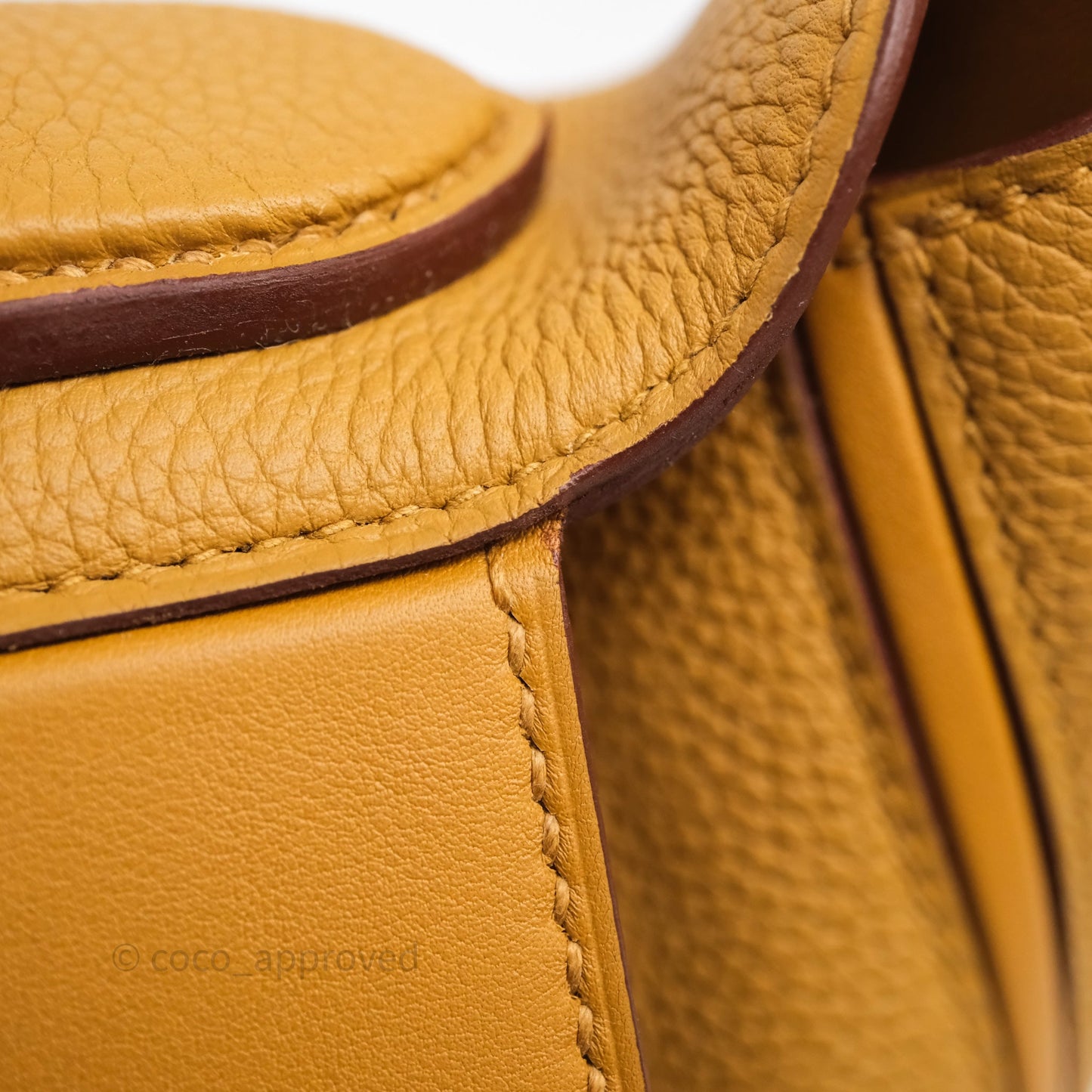 Hermès 24/24 29 Sesame 2S/ Terre Battue R1 Clemence/ Swift Gold Hardware