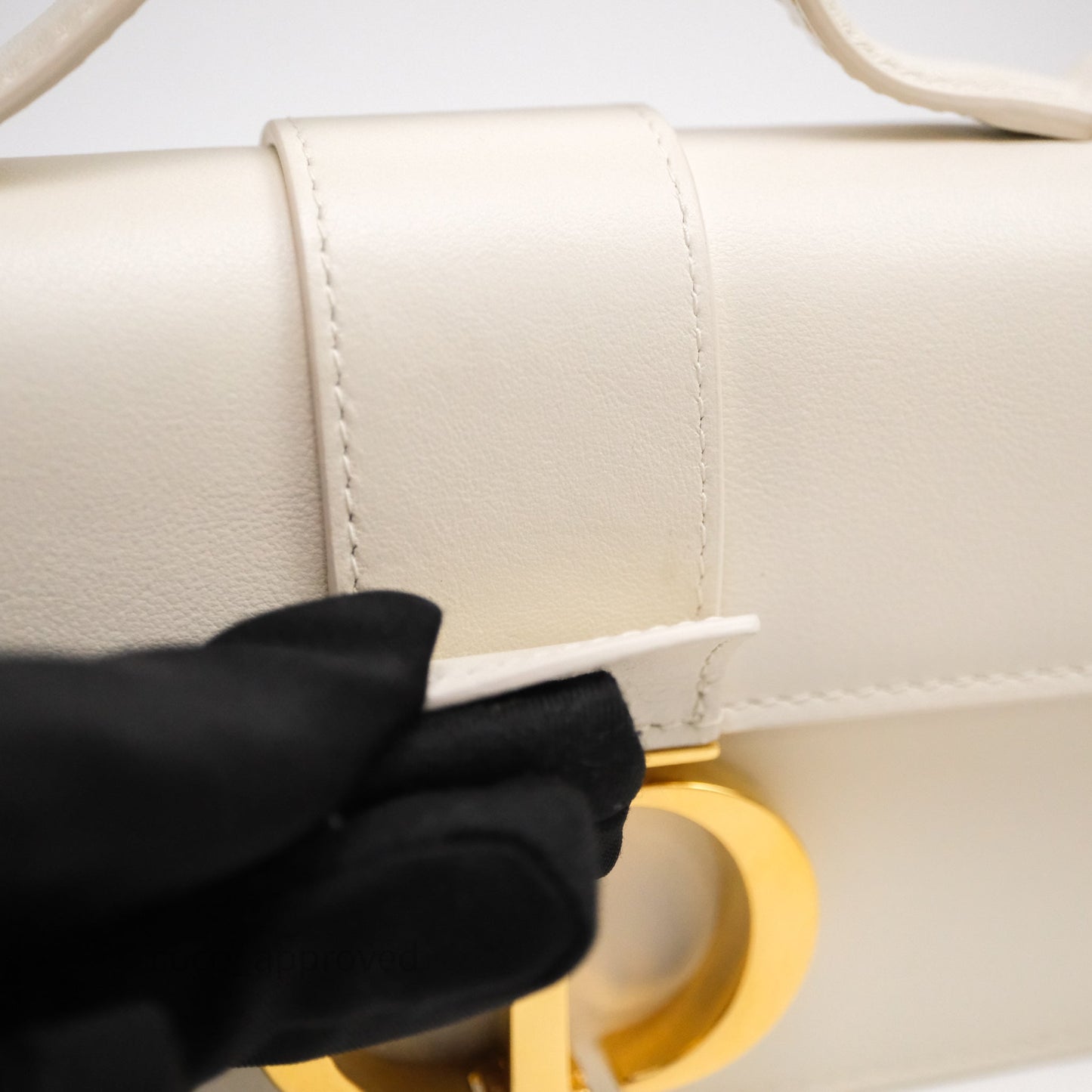 Christian Dior Miss Montaigne Mini Bag Latte Smooth Calfskin