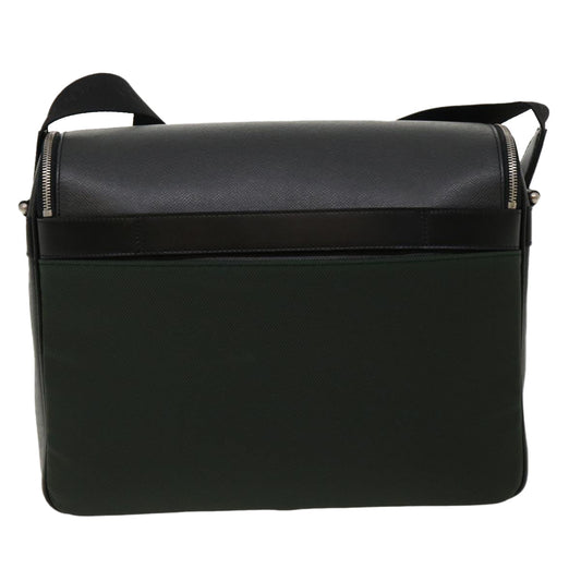 LOUIS VUITTON Taiga Leather Thai meal Shoulder Bag Ardoise M30862 LV 31598