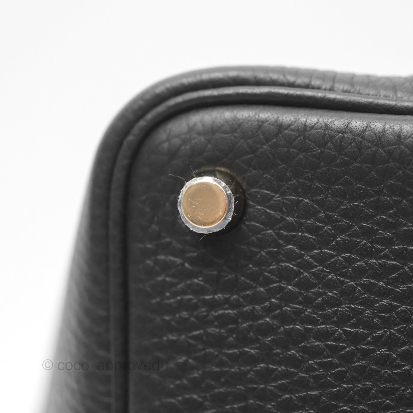 Hermès Picotin Lock 18 Noir 89 Taurillon Clemence Gold Hardware