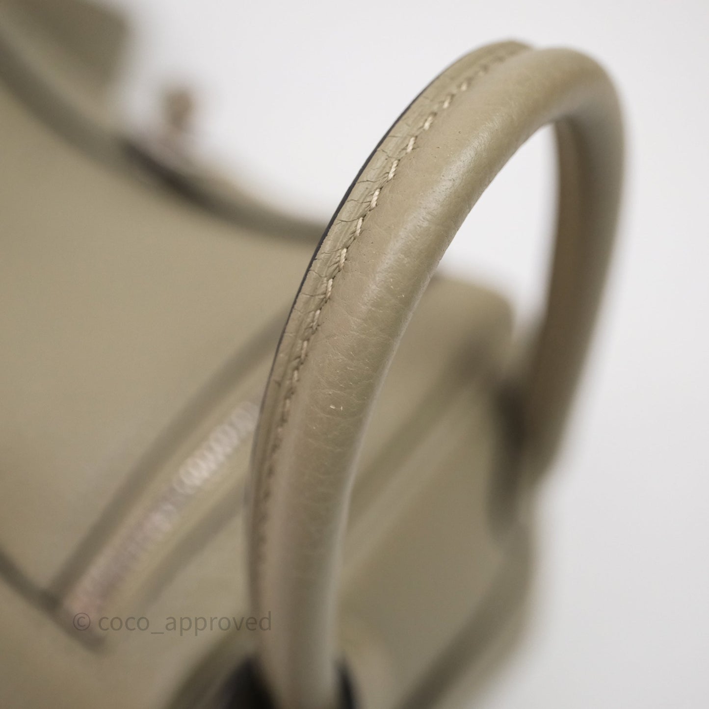 Hermès Mini Lindy 20 Sauge Q1 Clemence Palladium Hardware