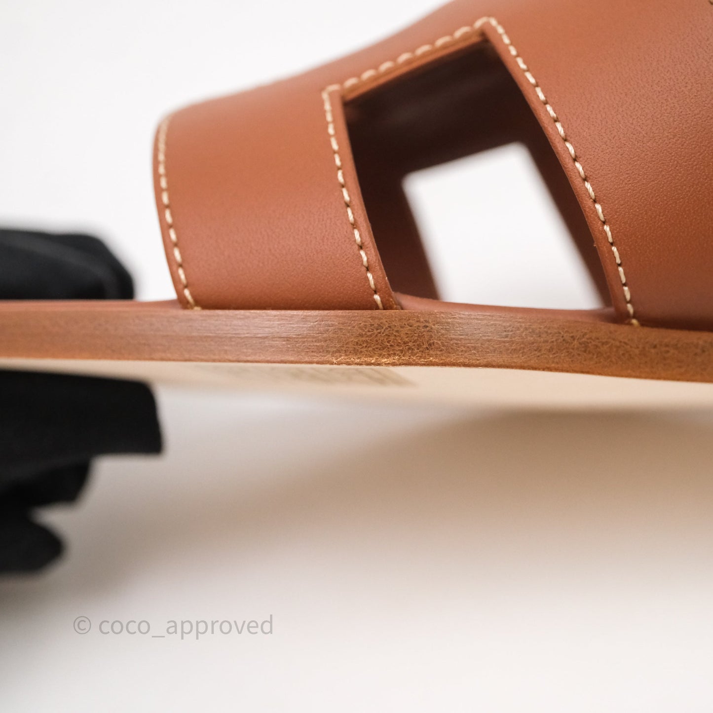 Hermès Oran Sandals Gold Size 37.5