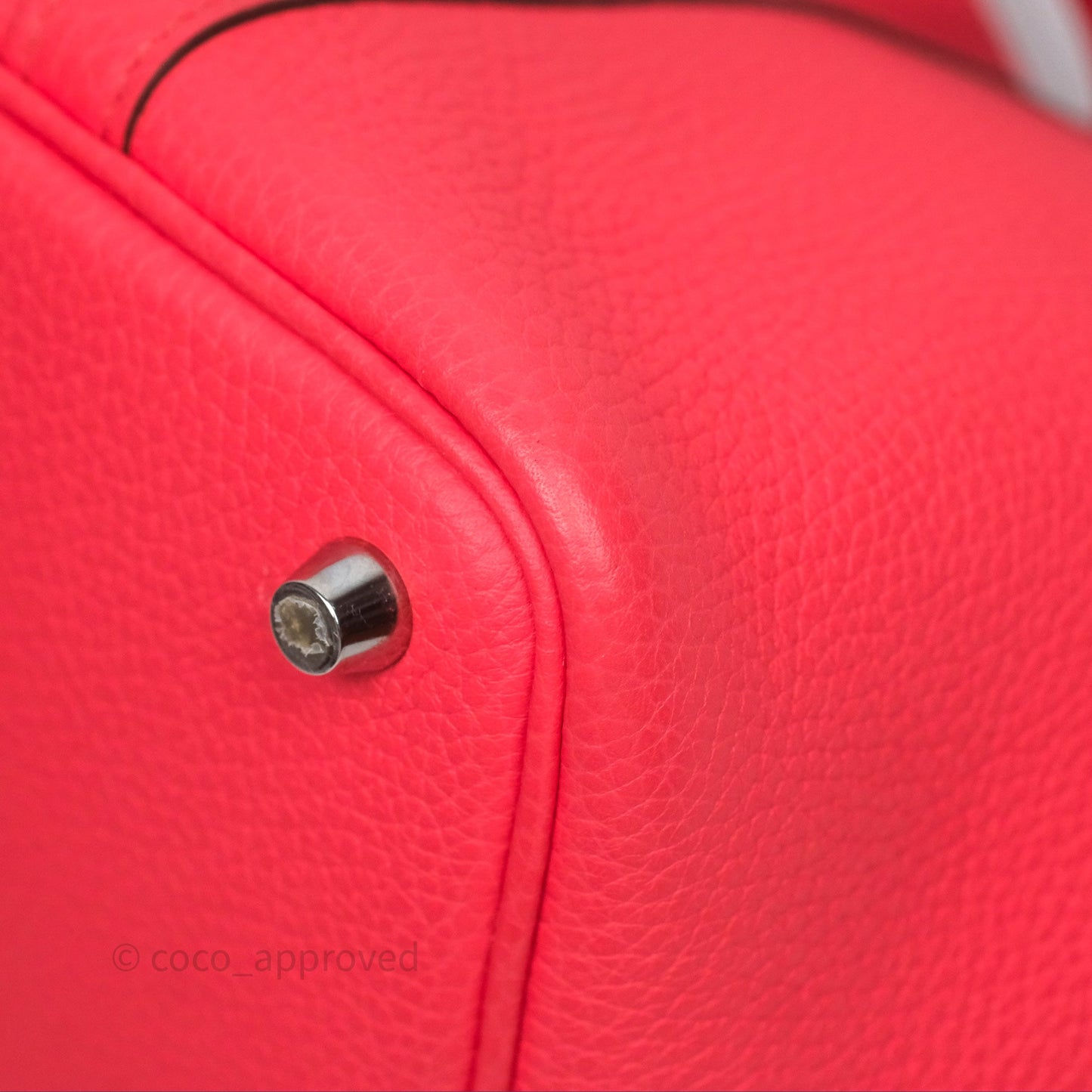 Hermès Picotin 18 Rose Texas Taurillon Clemence Palladium Hardware