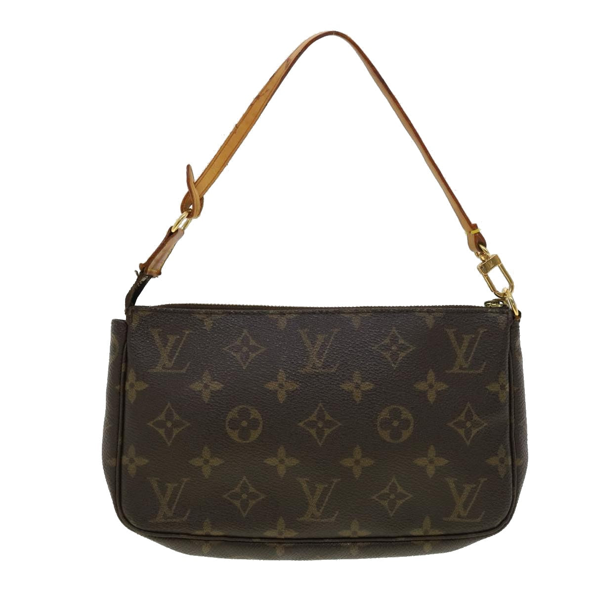 LOUIS VUITTON Monogram Pochette Accessoires Pouch M51980 LV 31681