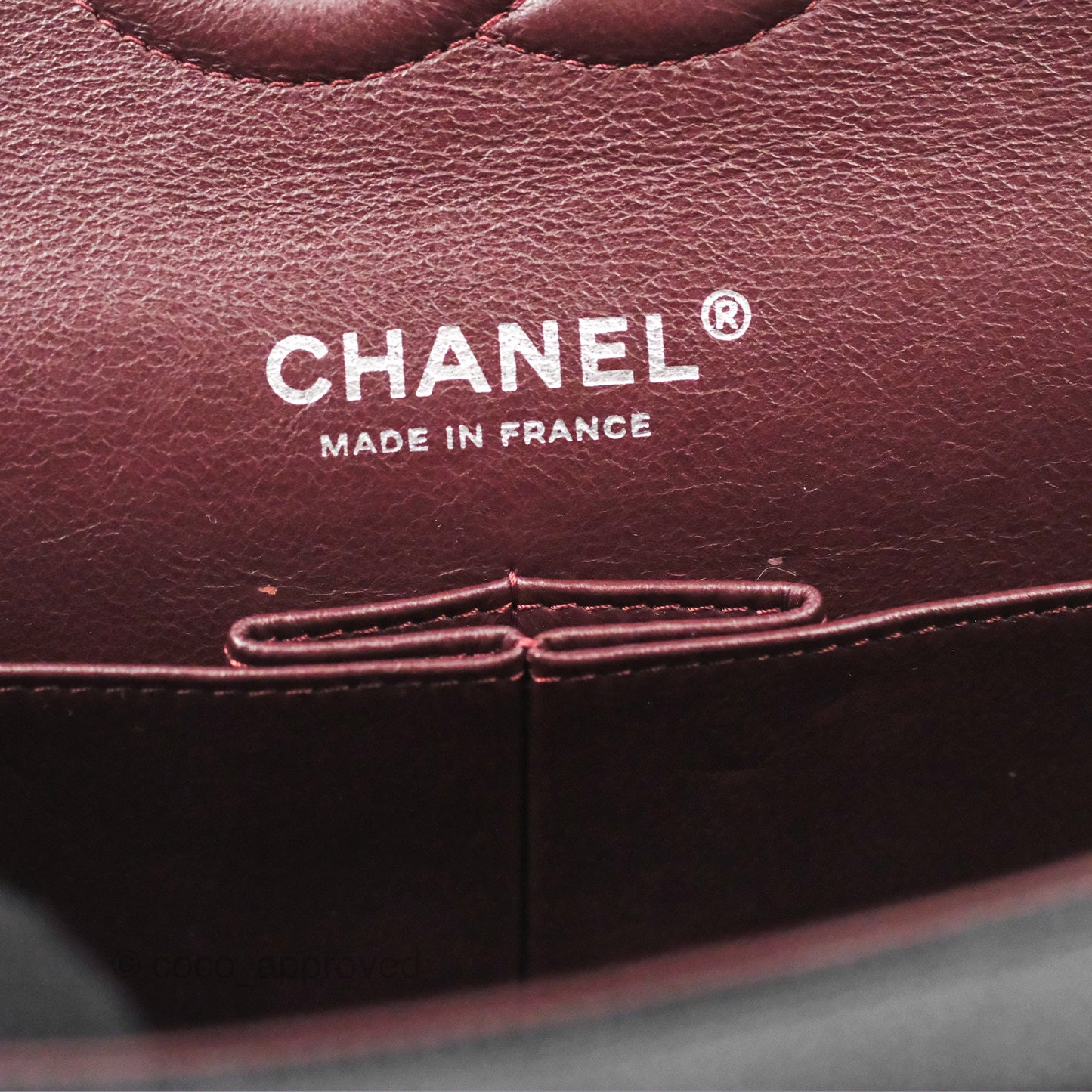 Chanel Classic M/L Medium Flap Quilted Black Caviar Silver Hardware