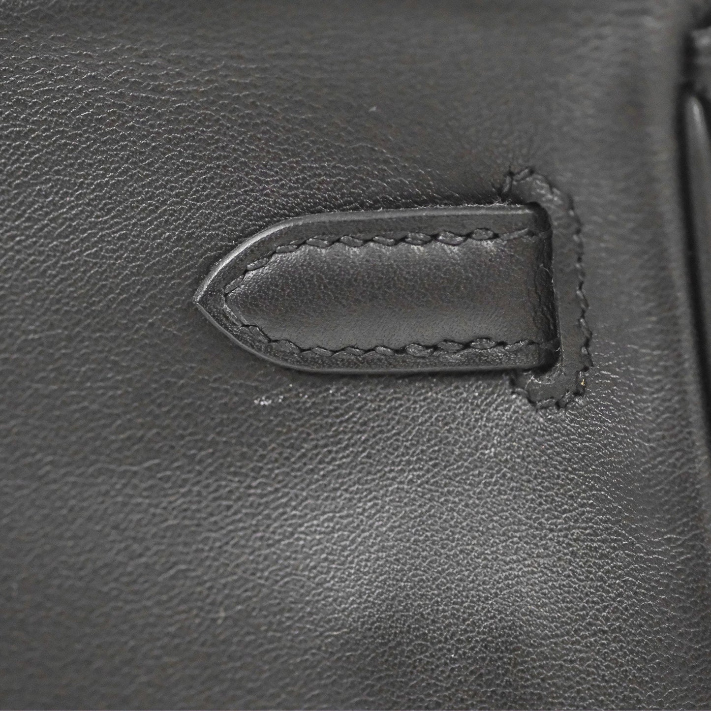 Hermès Retourne Kelly 25 Black Swift Gold Hardware
