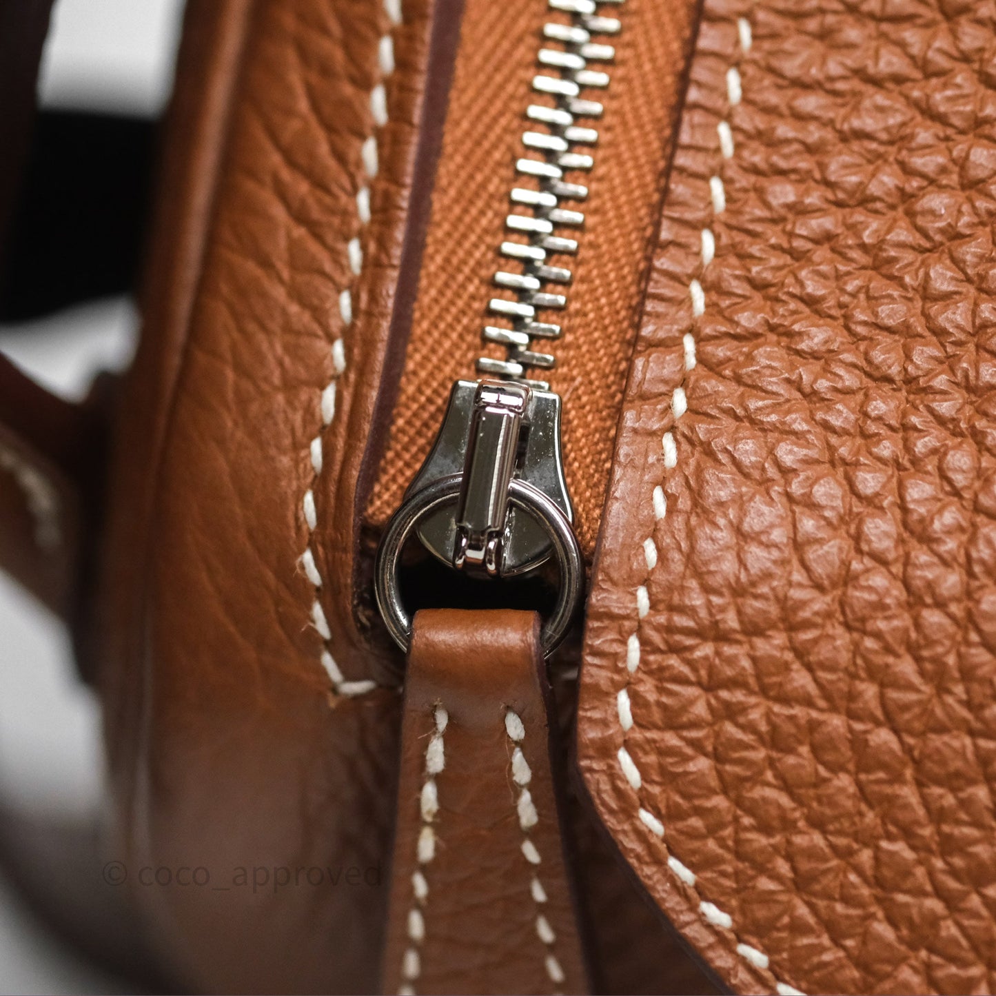 Hermès Mini Lindy 20 Gold Clemence Palladium Hardware