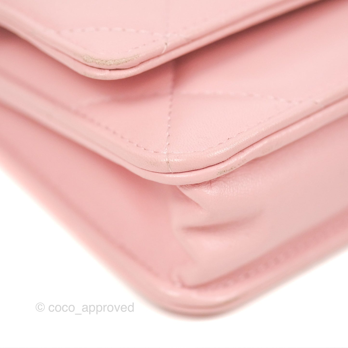 Chanel 19 Wallet on Chain WOC Light Pink Mixed Hardware