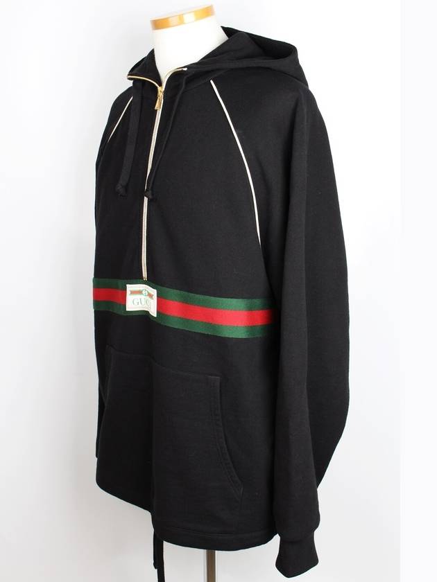 Luxury Gucci Trending 2025 Logo Web Hooded Sweatshirt S
