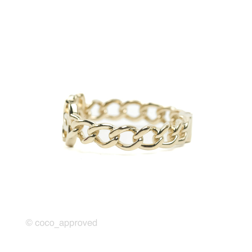 Chanel CC Chain Bracelet Gold Tone 22C
