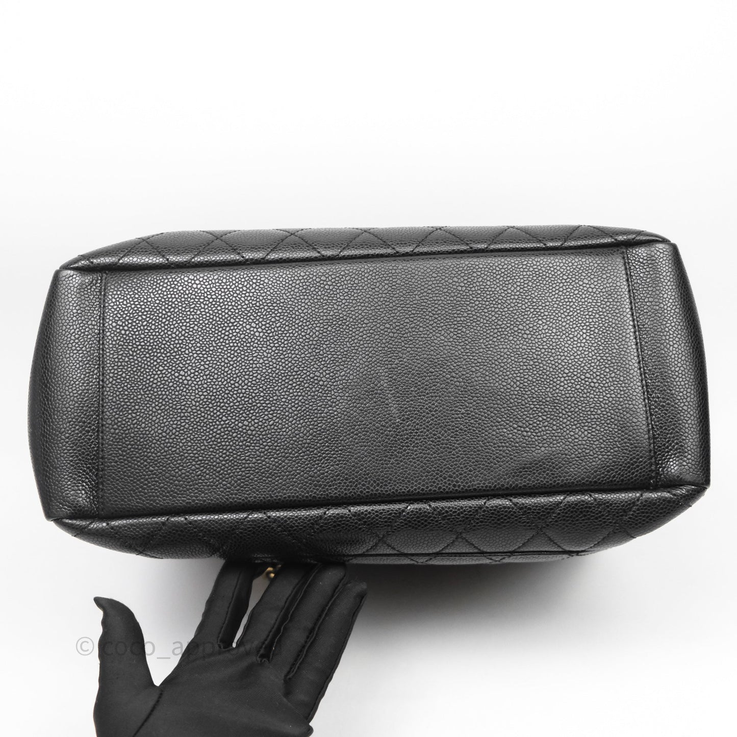 Chanel GST Black Caviar Gold Hardware