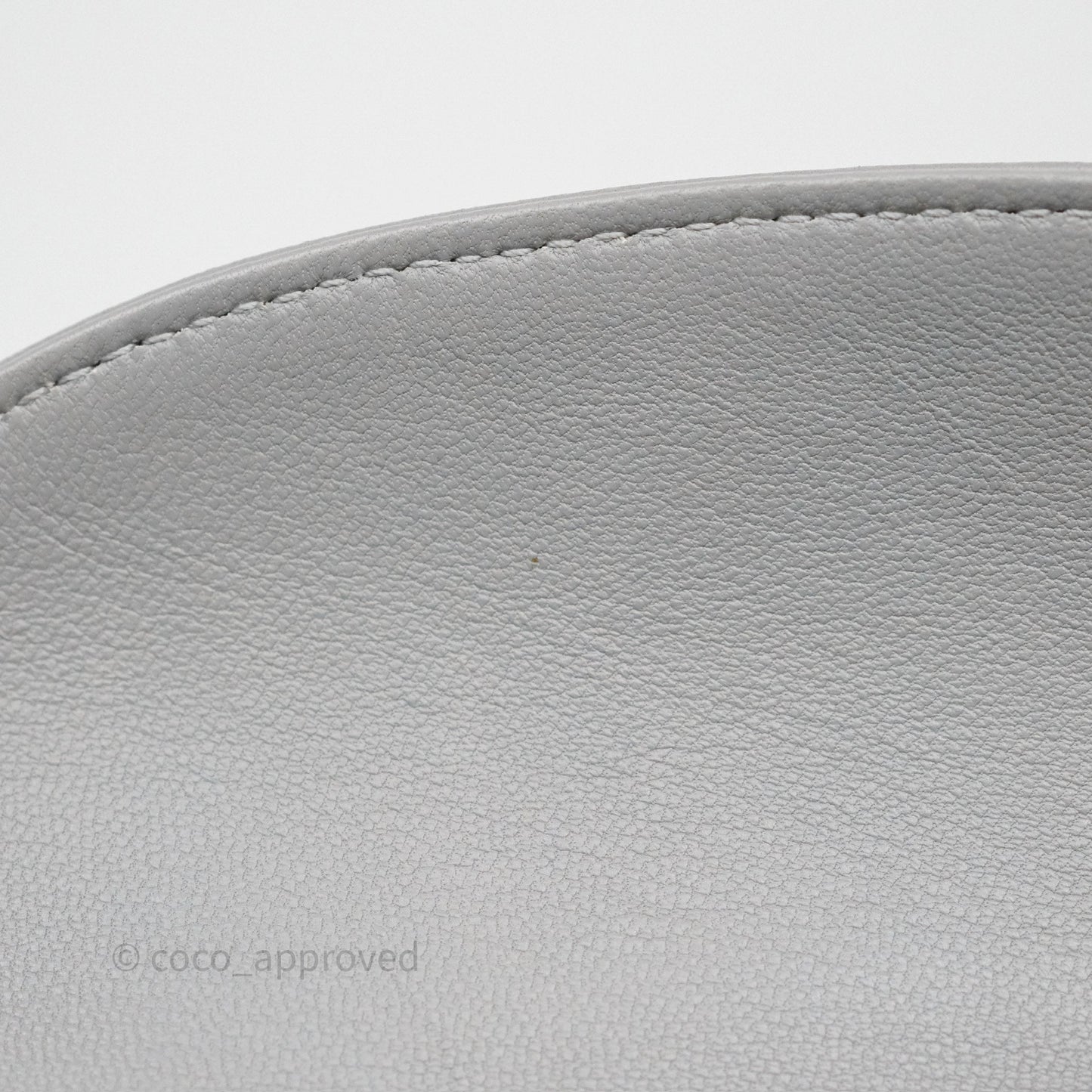 Dior Lady Dior My ABCDior Grey Lambskin Cannage