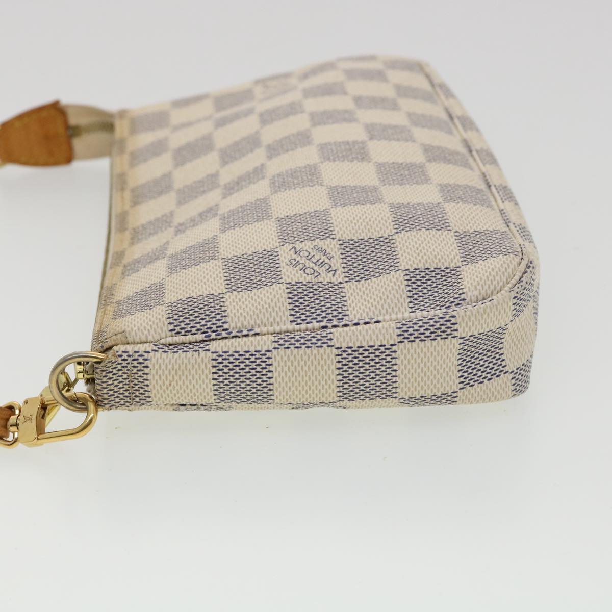 LOUIS VUITTON Damier Azur Pochette Accessoires Pouch N41207 LV 31962