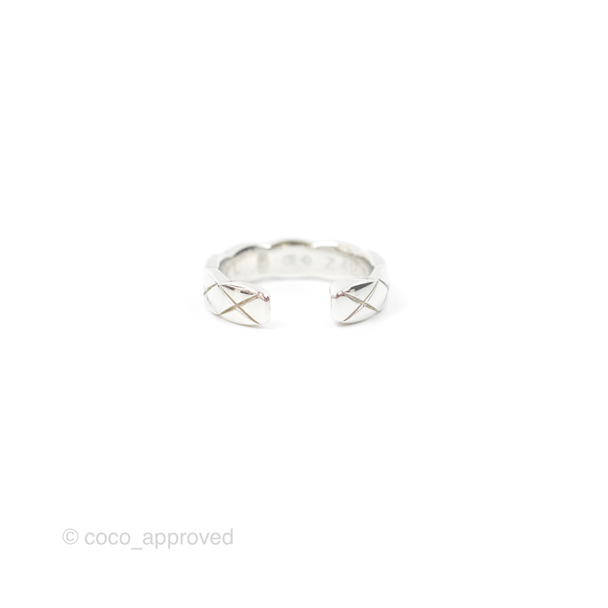 Chanel Coco Crush Ear Cuff White Gold