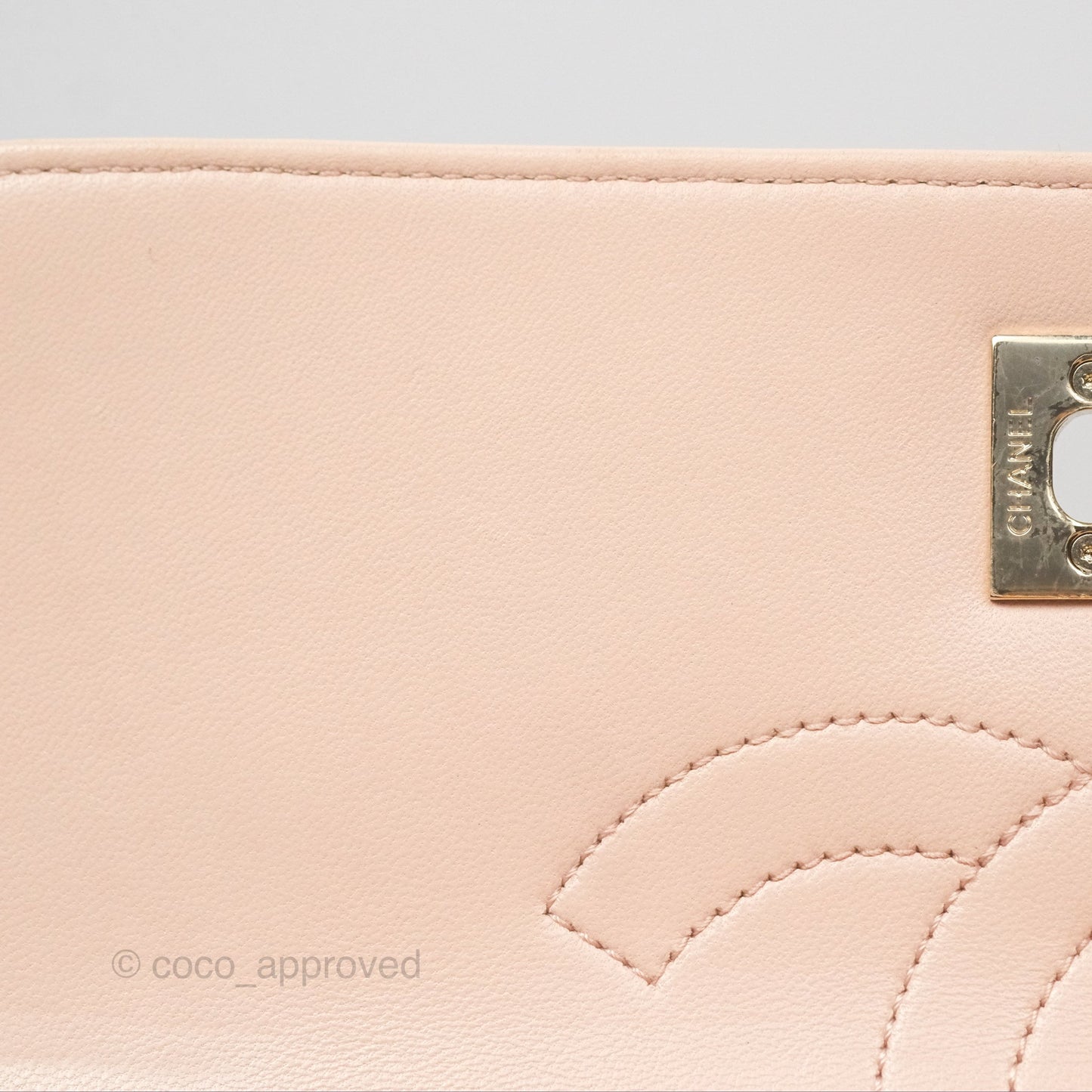 Chanel Trendy CC Small Beige Lambskin Gold Hardware