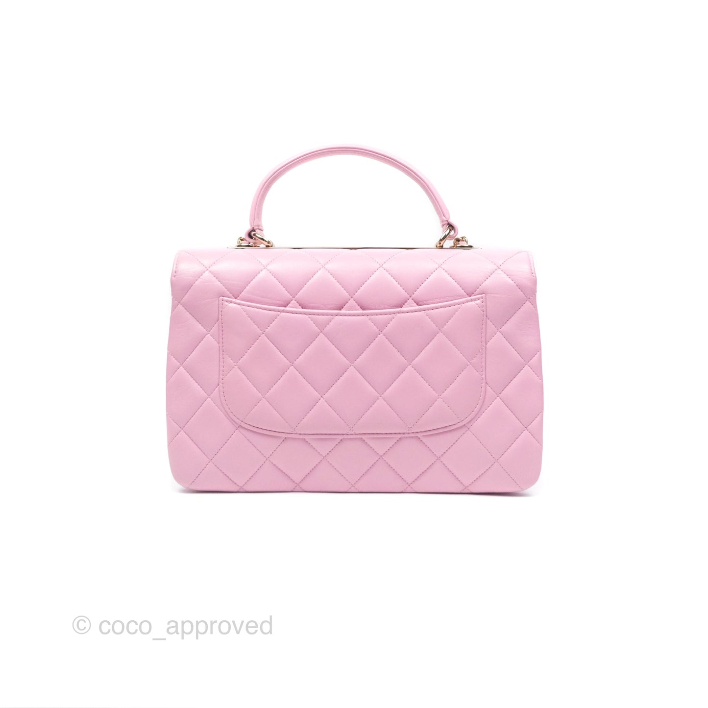 Chanel Medium Trendy CC Pink Lambskin Gold Hardware