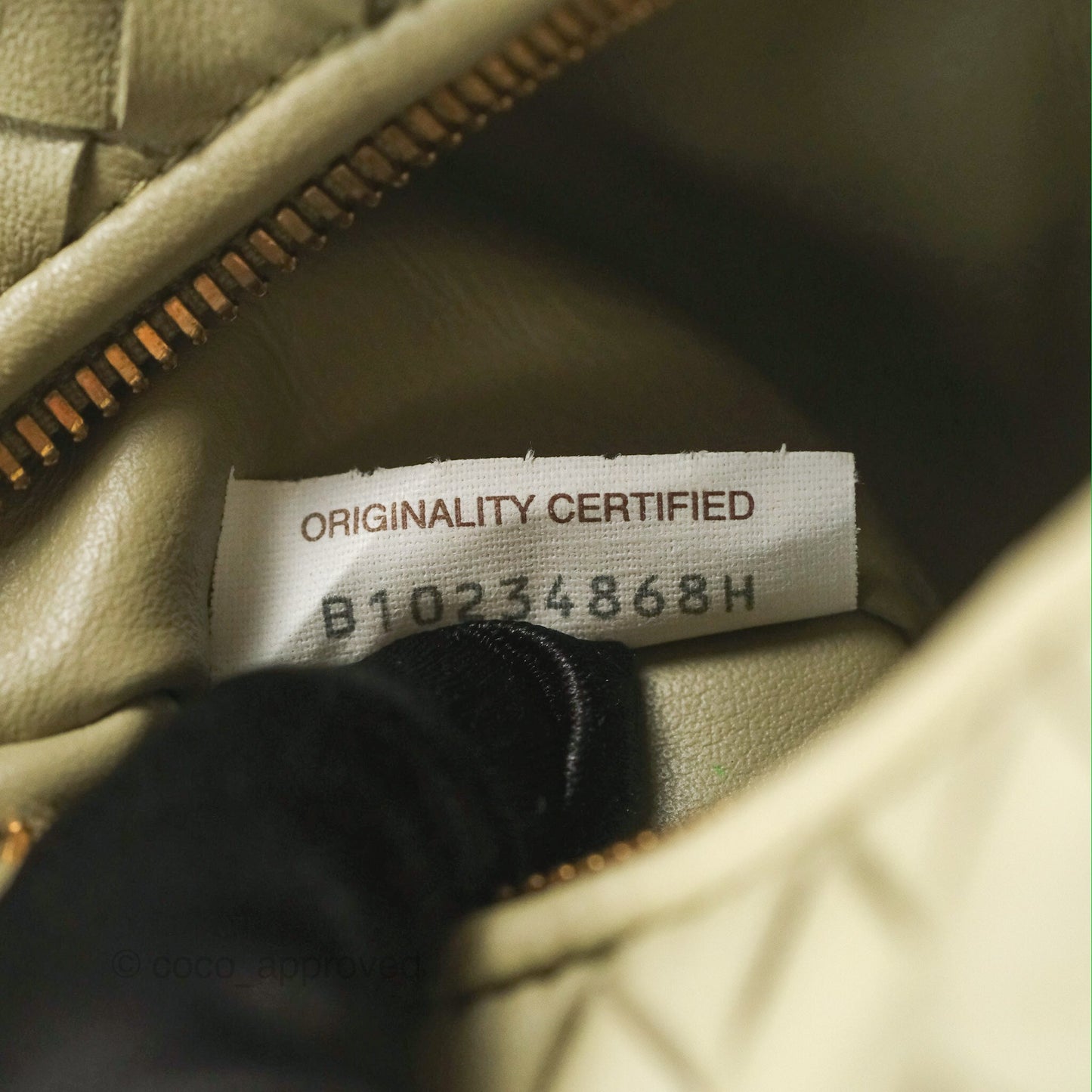 Bottega Veneta Mini Jodie Bag Travertine Intrecciato Lambskin