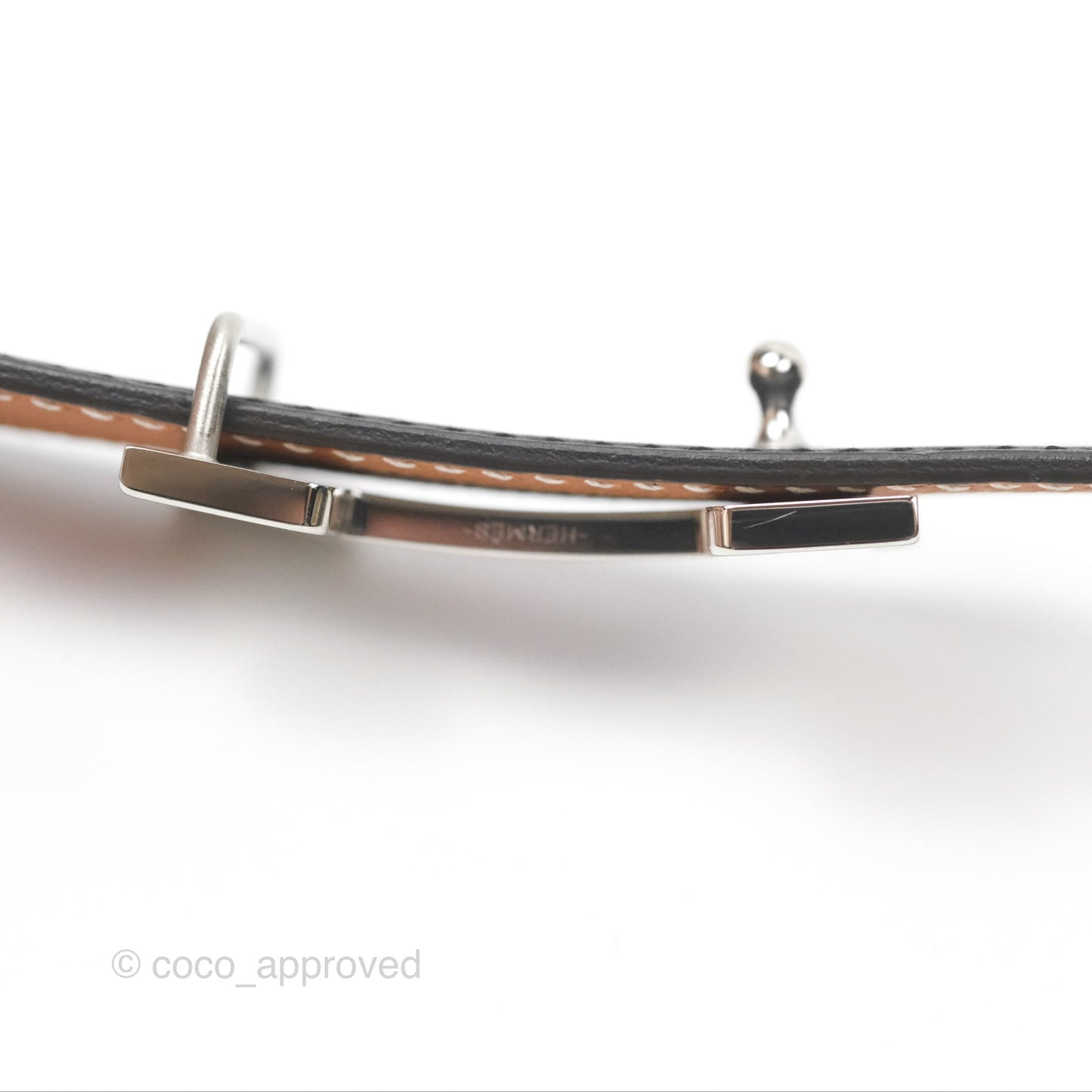 Hermès Constance Belt Buckle & Reversible Leather Strap Size 75