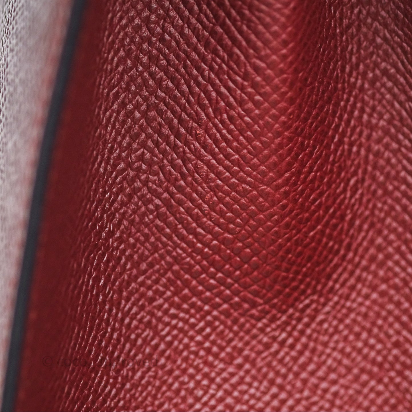 Hermès Sellier Kelly 25 Rouge H Epsom Gold Hardware