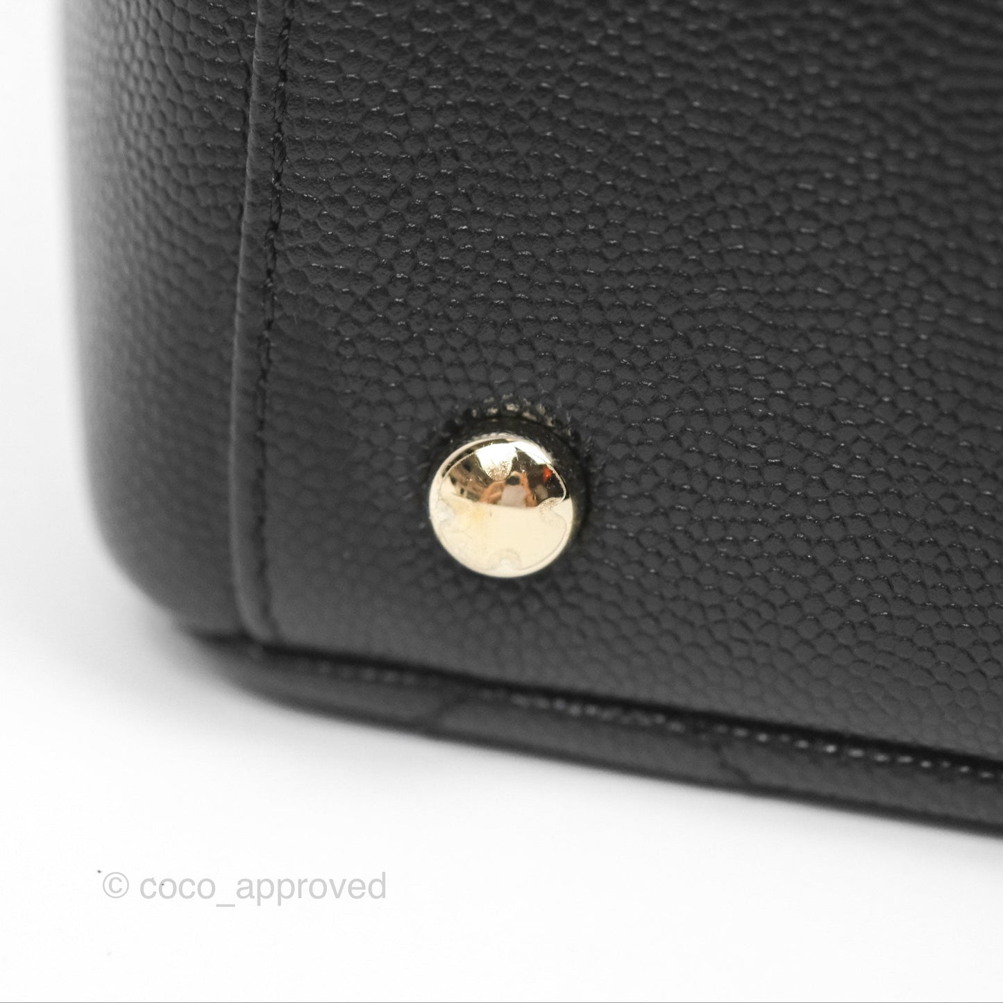 Chanel Quilted Small Business Affinity Flap Black Caviar Gold Hardware