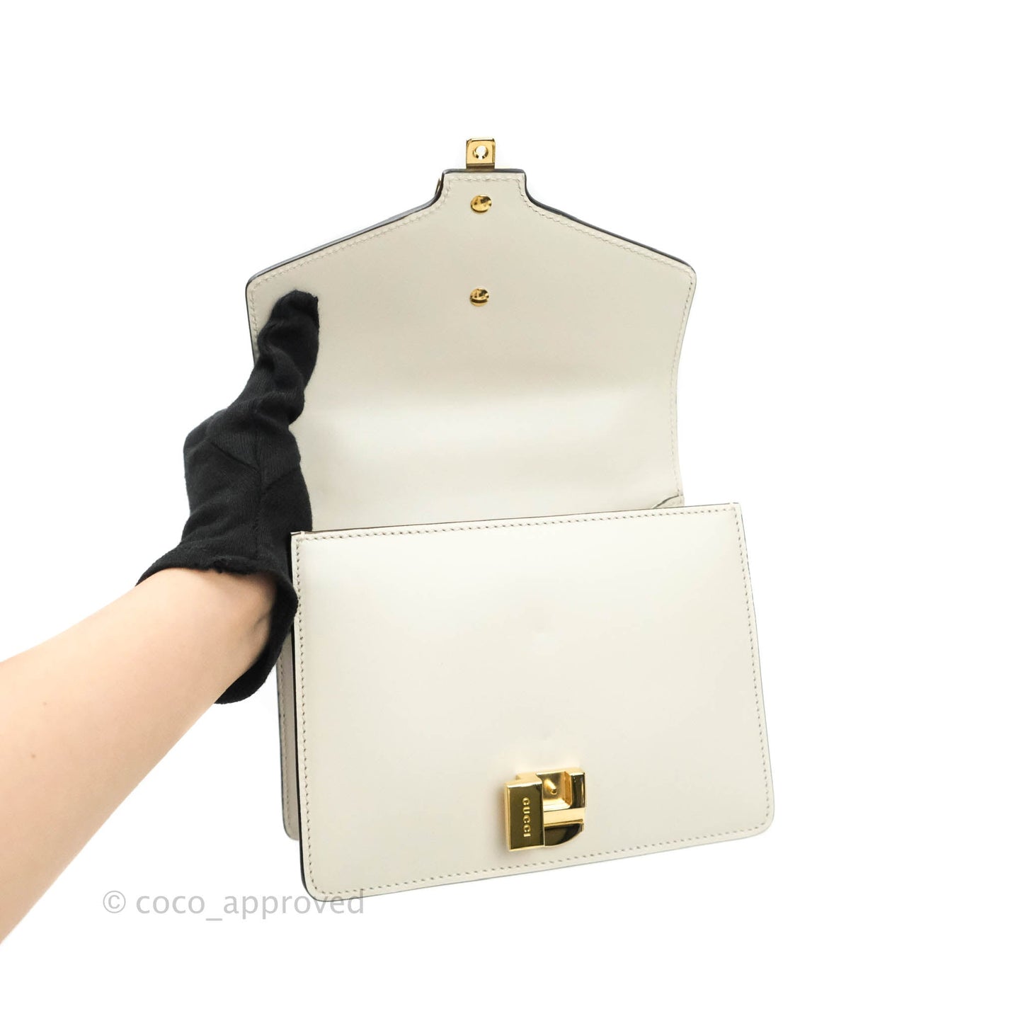 Gucci Sylvie Mini White Calfskin Bag⁣ ⁣⁣⁣⁣⁣⁣⁣⁣⁣⁣⁣⁣⁣⁣⁣⁣