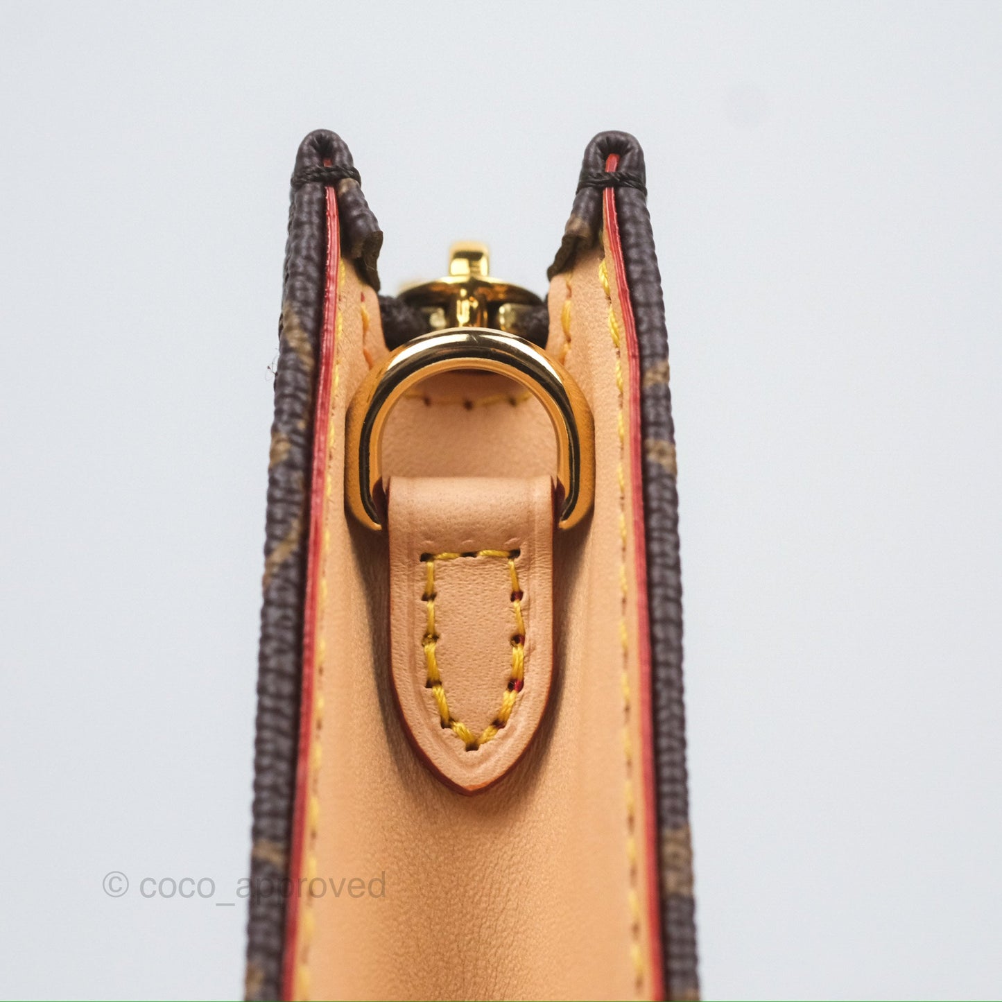 Louis Vuitton x Yayoi Kusama Toiletry Pouch on Chain Monogram Embroidered