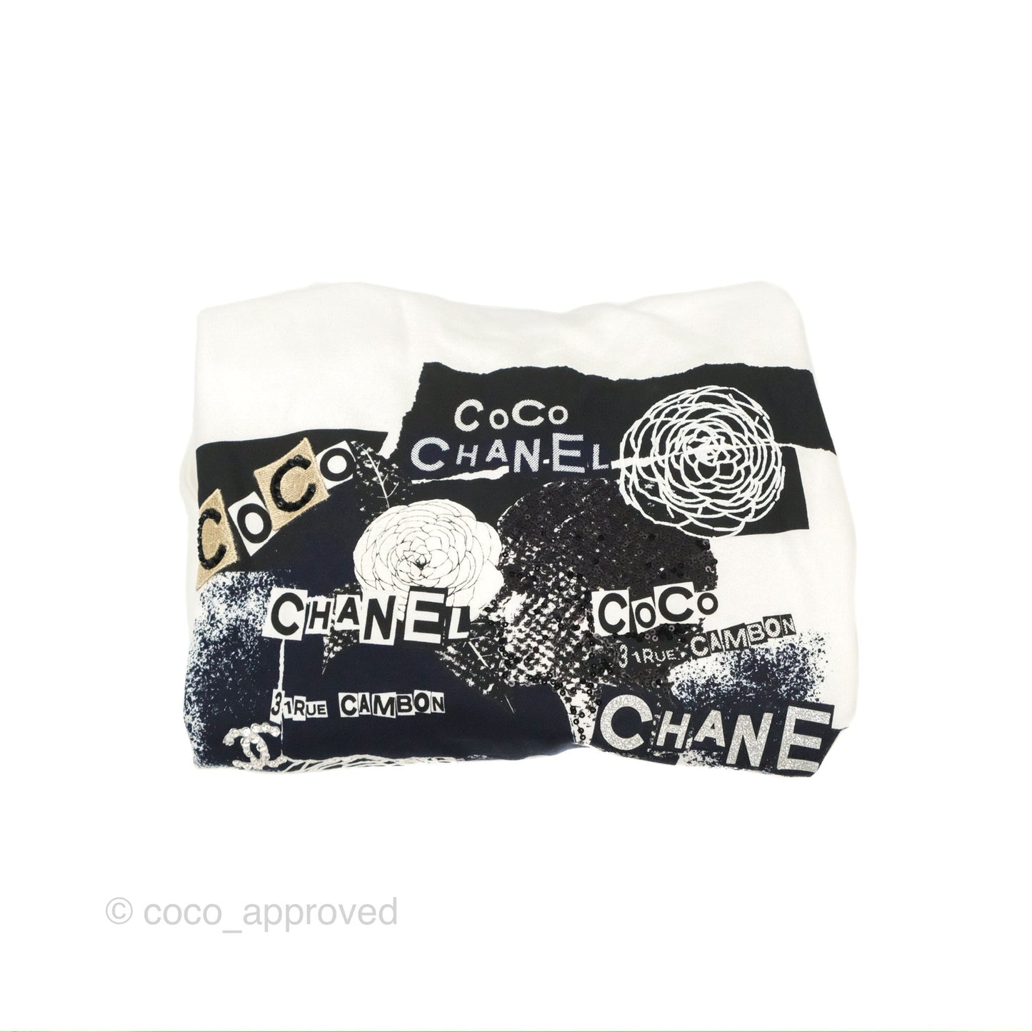 Chanel Zip Hoodie White Size XS 20P