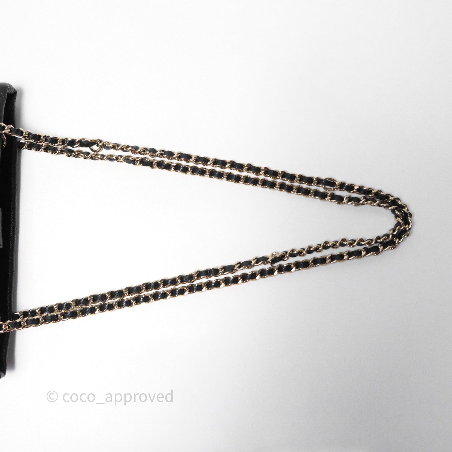 Chanel Mini Tote Bag Black Caviar Gold Hardware 25C