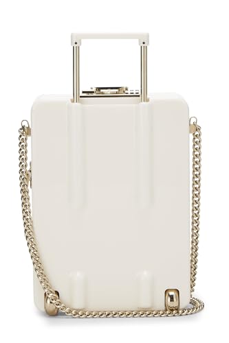 Chanel,  Patent Leather & Perspex Evening In The Air 'CC' Trolley Minaudière Chain Clutch, Multi