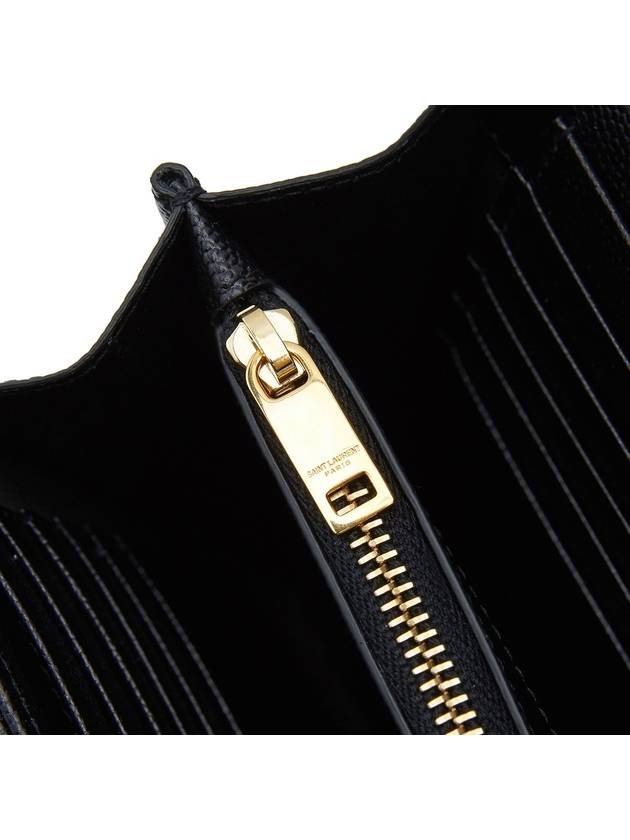 Luxury Saint Laurent Monogram Matelasse Chain Shoulder Bag Black