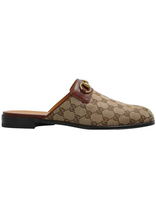 Luxury Gucci Trending 2025 GG Horsebit Slippers Beige