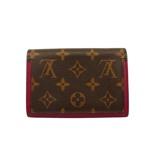 Louis Vuitton Portefeuille Compact Flore  Canvas Wallet  ()
